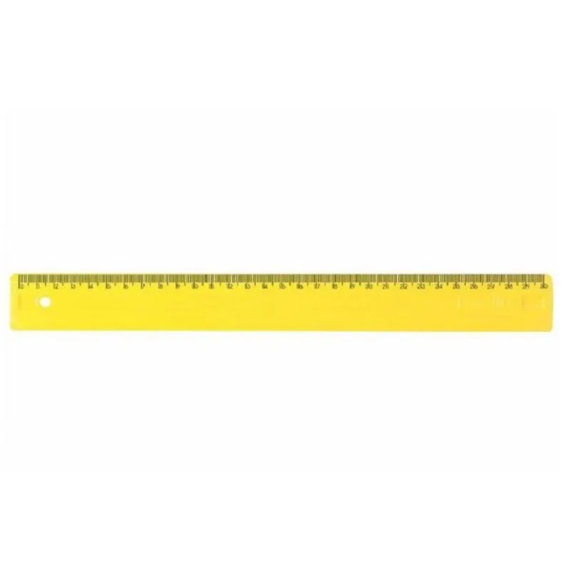 Régua 30cm Serena Amarelo