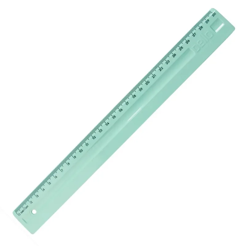 Régua 30cm Serena Verde Pastel