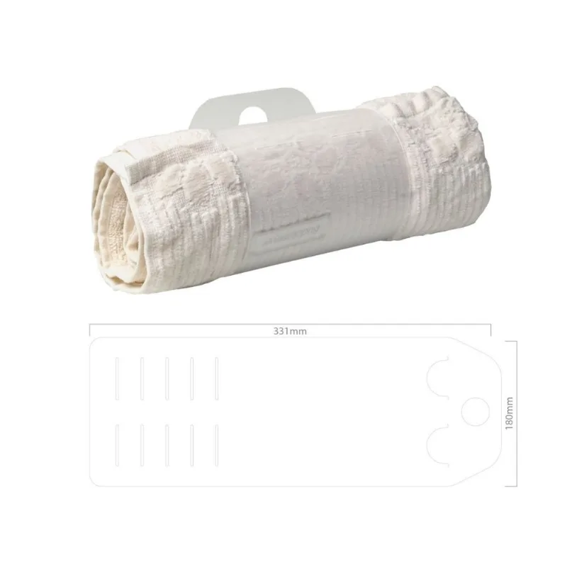 Cinta Organizadora Para Toalha De Rosto Cristal (Kit Com 3 Unidade) Dello