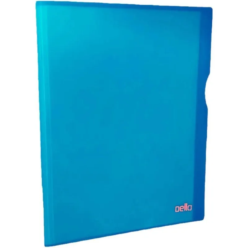 Pasta Catalogo A4 30 Envelopes Azul - DELLO - Papelaria
