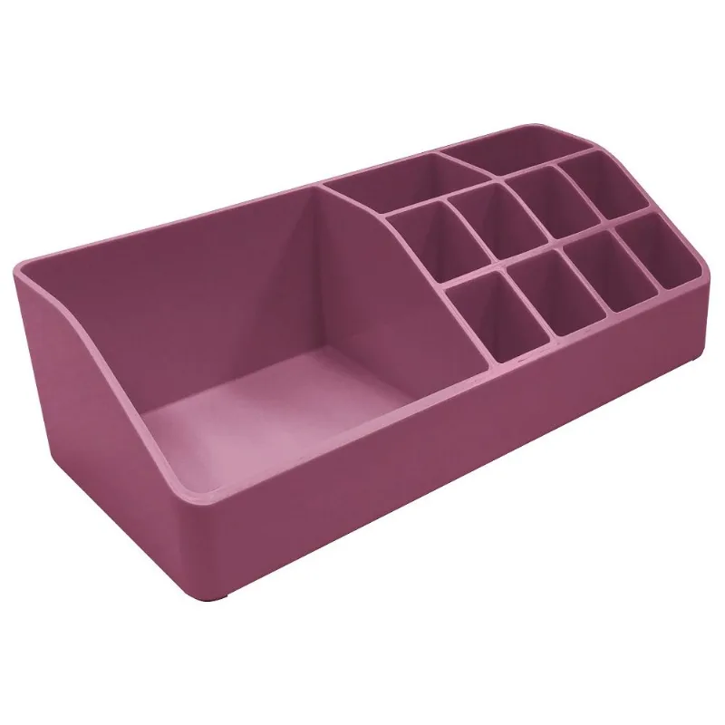 Organizador De Cosmeticos Essencial C/11 Divisorias Blush
