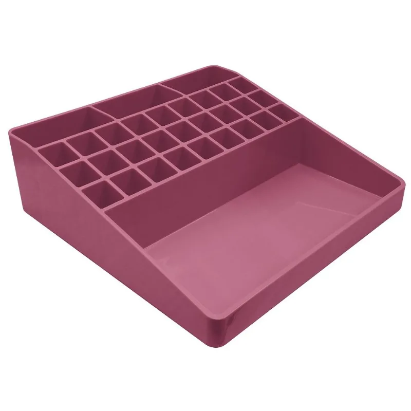 Organizador De Cosmeticos Plus C/31 Divisorias Blush