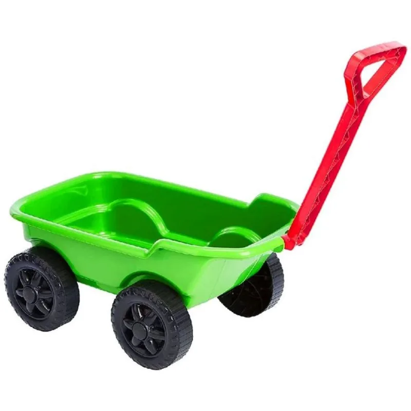 Carrinho de Praia Mão Areia Trolley Verde 60cm Kepler