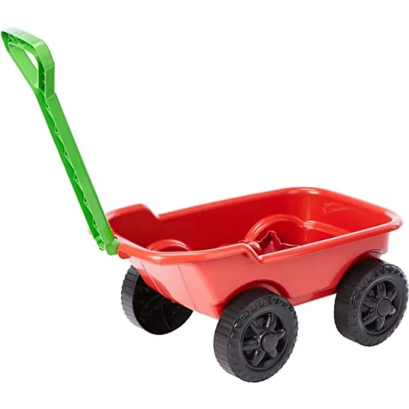Carrinho de Praia Mão Areia Trolley Vermelho Kepler
