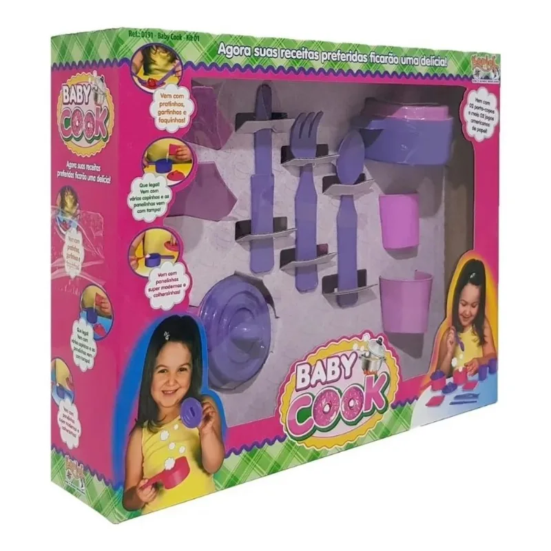 Cozinha Infantil Baby Cook Kit 01 Kepler