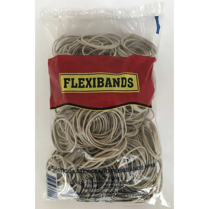 Elastico Flexibands Latex 500G - FULGOR