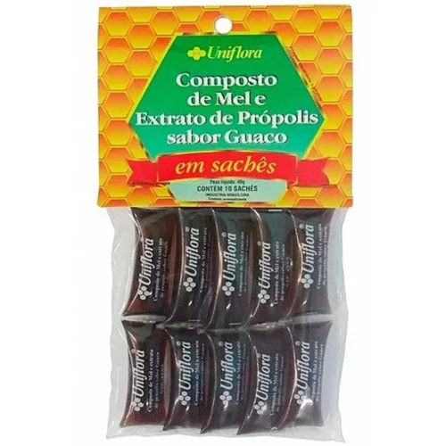 Composto De Mel E Guaco Sache Bioasis 40gr - Mercearia