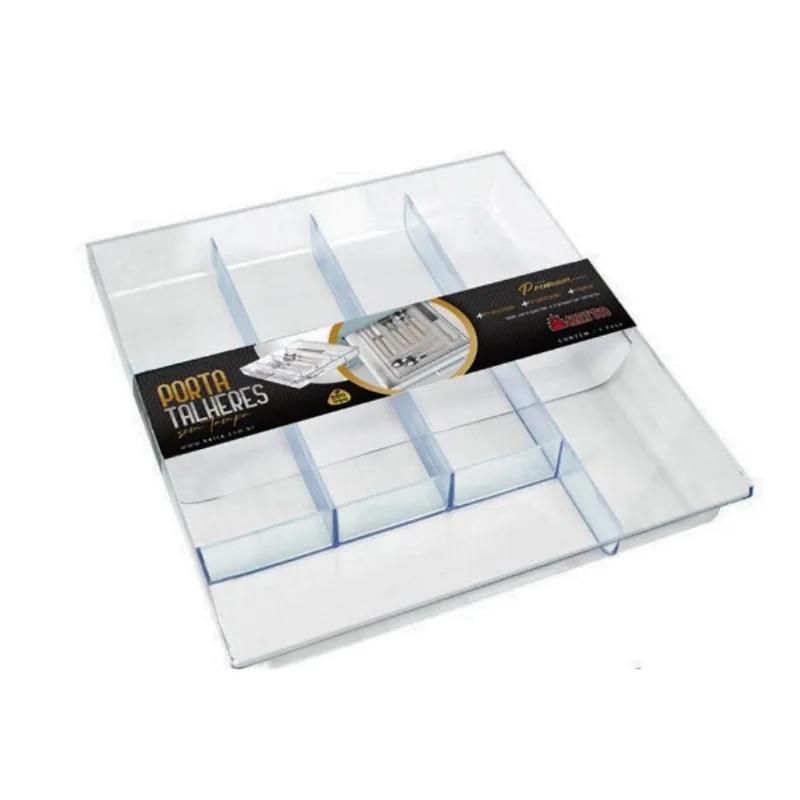 Porta Talher Sem Tampa Cristal (k28)