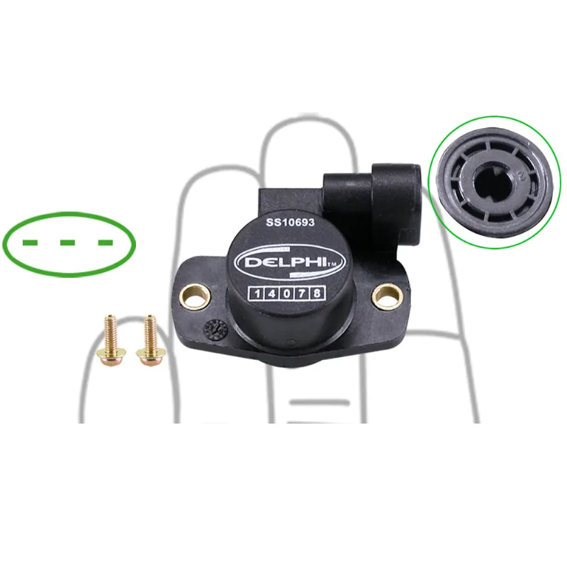 Sensor Posição Borboleta Palio 1.0 1.5 96/00 Gol 1.0 95/02 Uno Mille 99/02 Delphi
