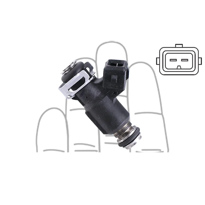 Bico Injetor Combustível Corsa Meriva Palio Stilo Punto 1.8 Flex MPFI 06/ Delphi