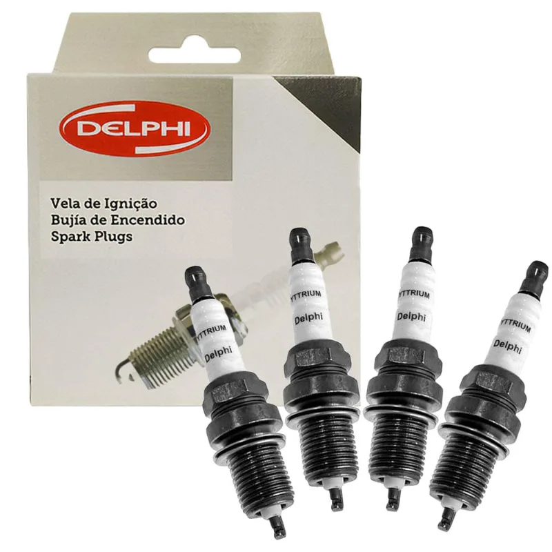 Jogo Vela Ignição Yttrium Accent CR-V Corolla Delphi XH40007