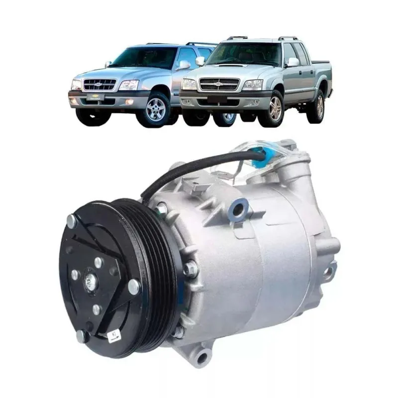 Compressor de Ar-Condicionado para Chevrolet Blazer S10 2.2.4 2.8 2.3 12V R134A 180ML CS20020 Delphi - DELPHI - Ar E Ventilação