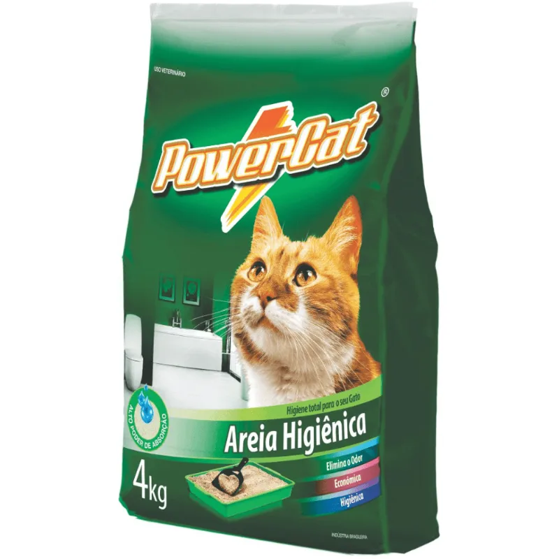 Areia Hig Gato Powercat 4kg