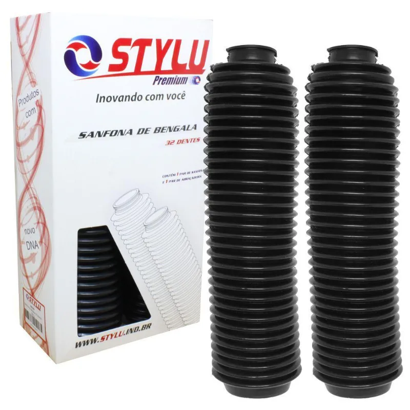 Sanfona De Bengala 32 Dentes Xt600/suzuki Preta -stylu