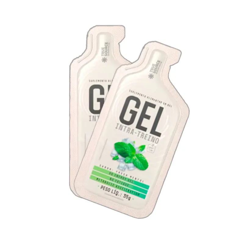 Kit 2X: Gel Intra Treino Fresh Mentol True Source 35g