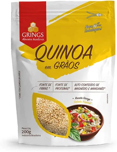 Quinoa Grao Grings 200g - GRINGS - Mercearia