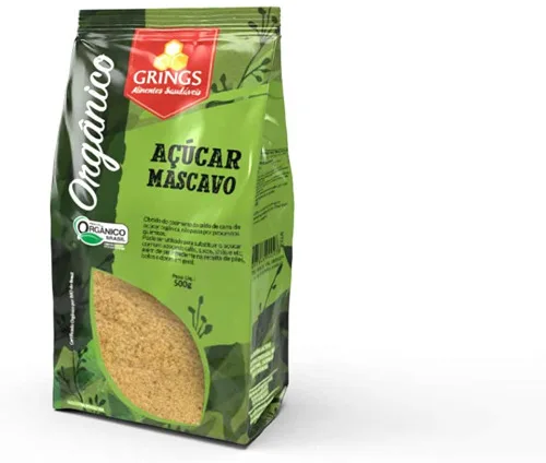Acucar Grings Mascavo 500g Organico - GRINGS