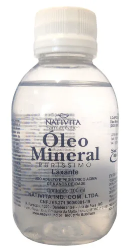 Oleo Mineral Laxenol Farmax - FARMAX - Higiene E Beleza