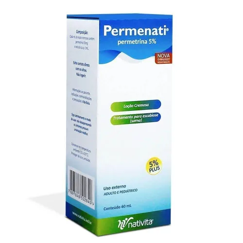 PERMETRINA - PERMENATI 5% 60ML NATIVITA