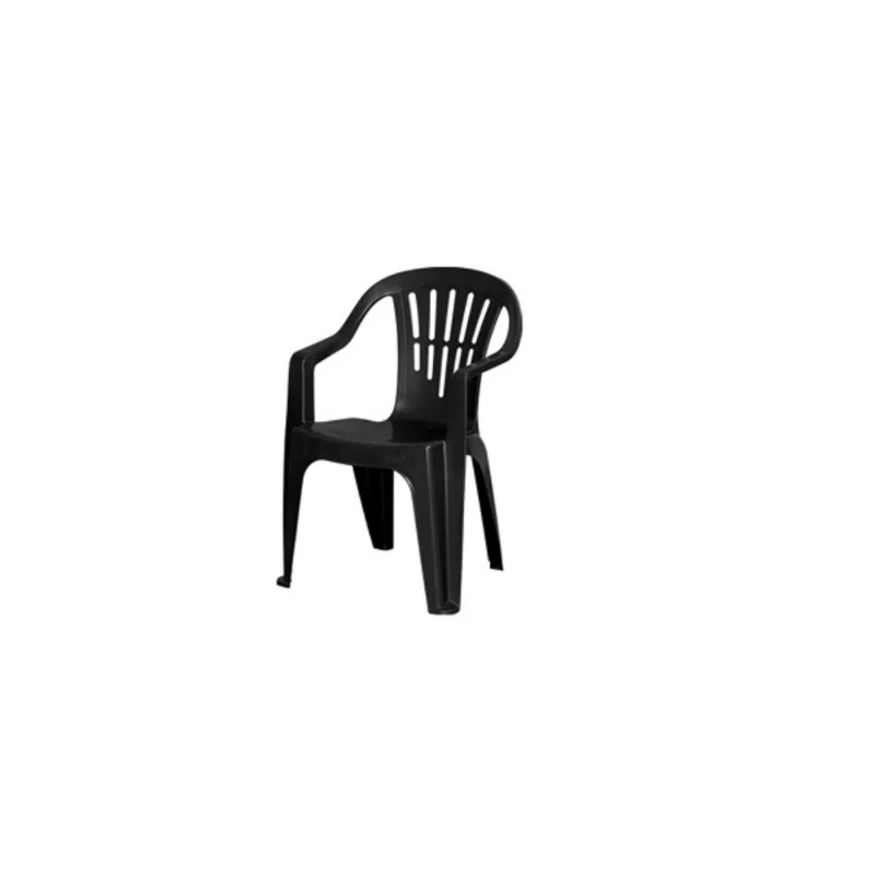 Poltrona Maxx Desenhada Preta Plasnew