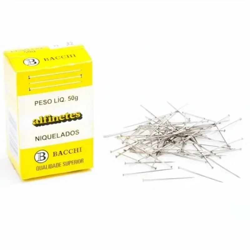 Alfinete Para Costura N32 050 Gramas 000705 Bacchi