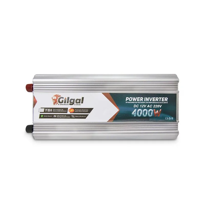 Inversor 4000w 12v 220v Onda Senoidal Para Freezer