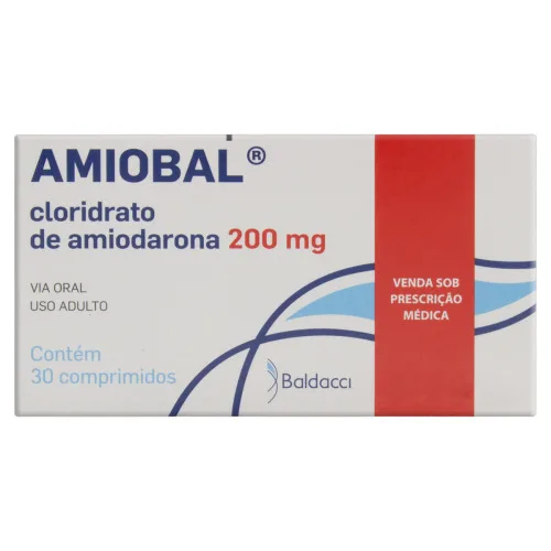 AMIOBAL 200MG BALDACCI CAIXA 30 COMPRIMIDOS