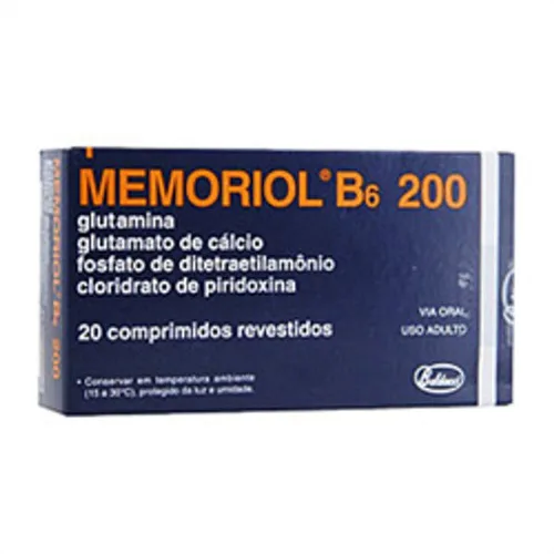 Memoriol B6 200 6 Mg 250 Mg 200 Mg 20 Mg 20 Comprimidos Baldacci Similar - Baldacci