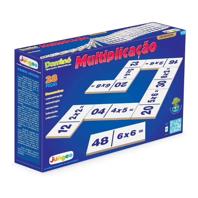 Domino Multiplicação 766 Junges