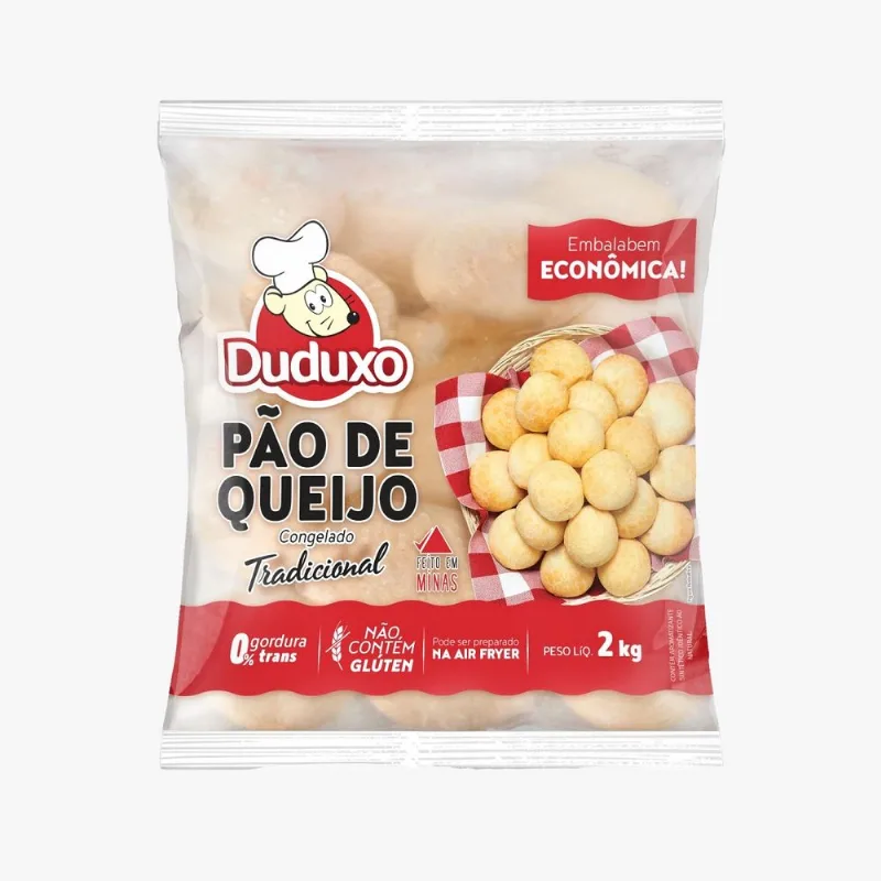Pão Queijo Duduxo Tradicional 2Kg