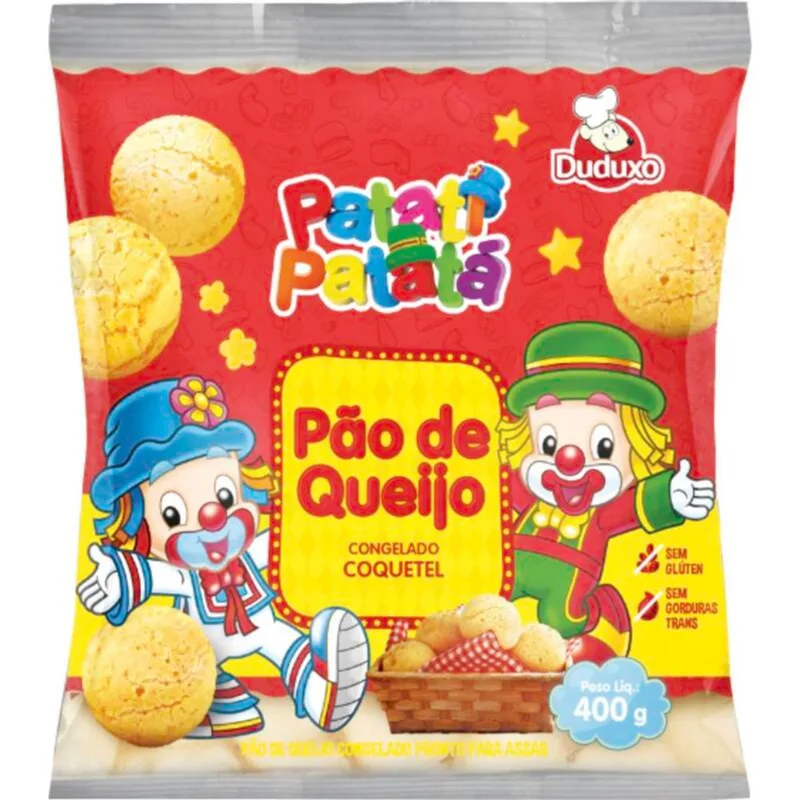 Pão de Queijo Patati Patata Coquetel 400g