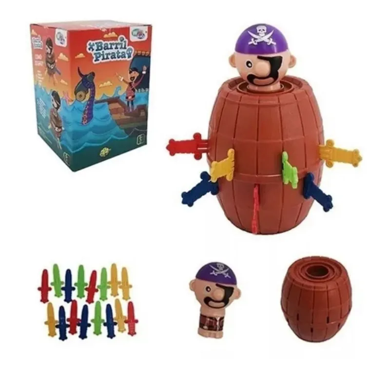 Pula Pirata Jump Pequena com 16 Peças Diversão Garantida