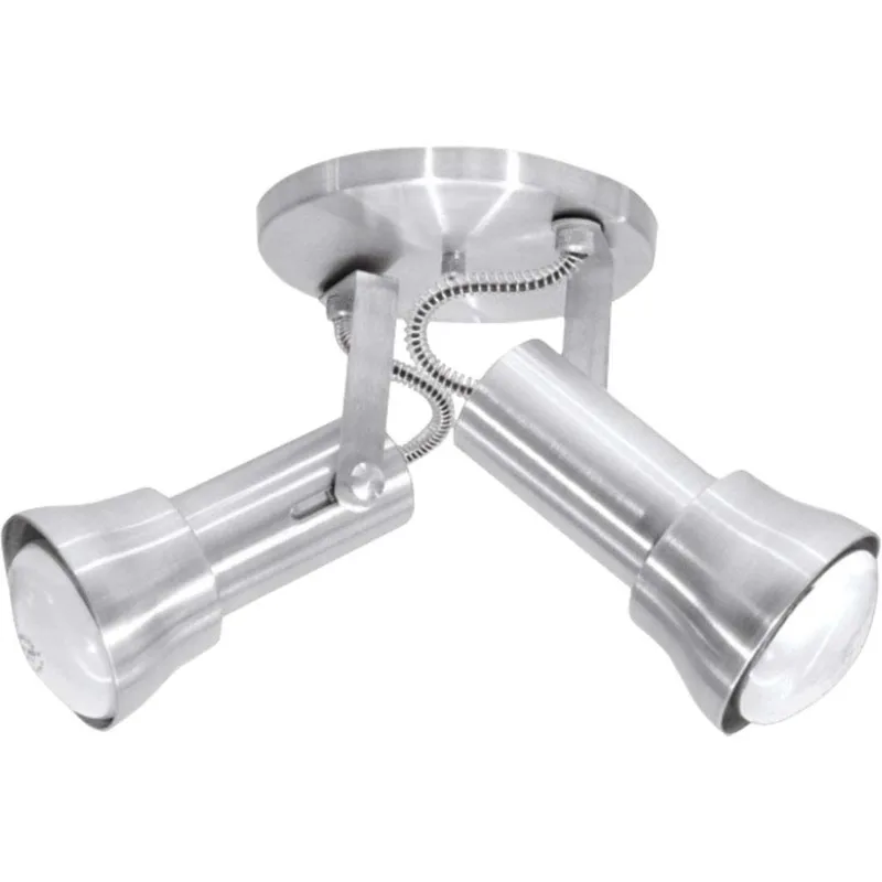 Spot Caneca lixado para 2 lâmpadas E27 60W branco Thema
