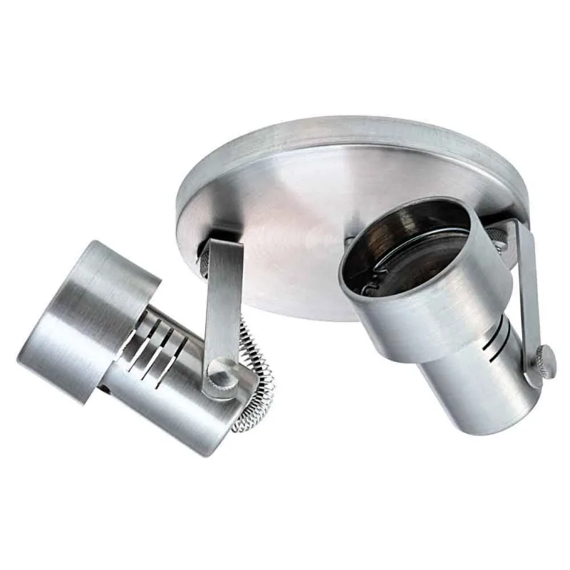 Spot Pipe lixado para 2 lâmpadas dicróica GU10 50W Thema