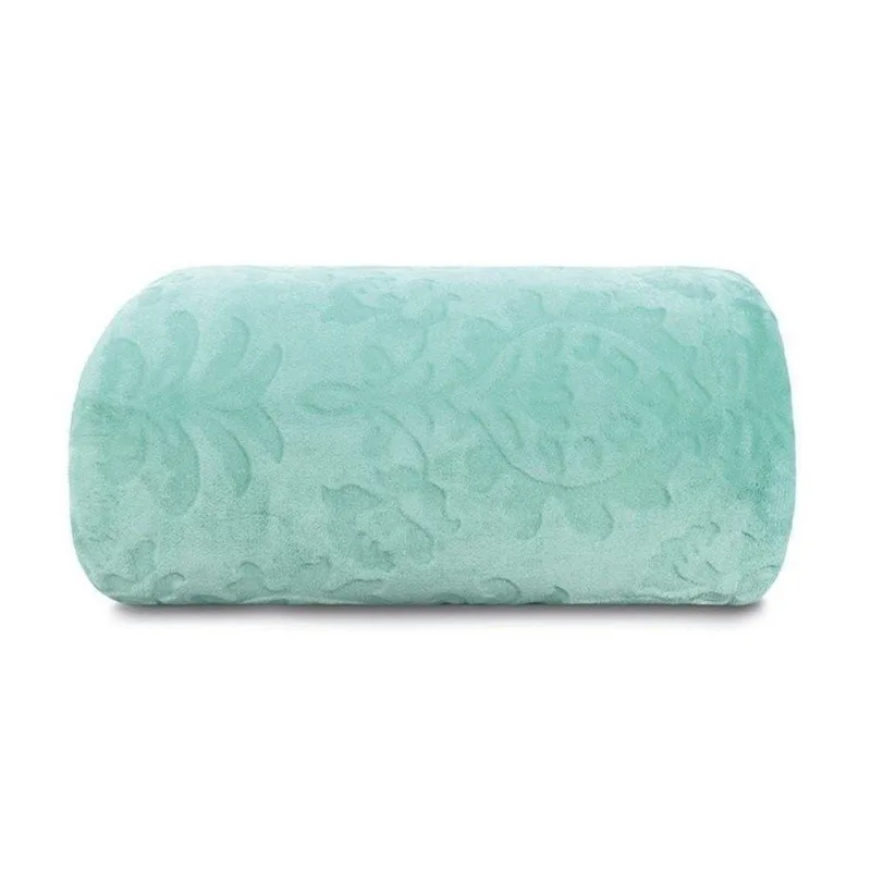 Manta Microfibra Flannel Lady Aqua Appel Solteiro