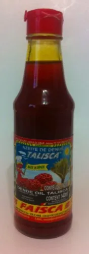 Dende Oil Azeite De Dendê Talisca 4.7oz 140ml Gluten Free - FAÍSCA