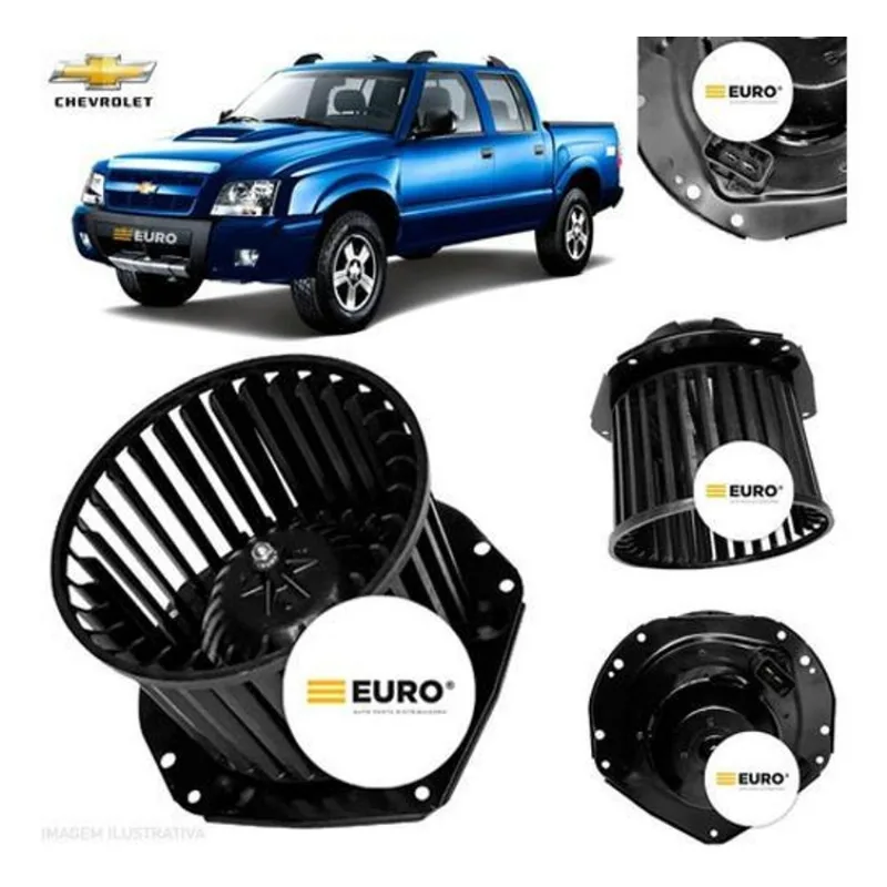 Motor Ventilador Ar Condicionado Gm S10 Blazer 1999 Até 2012