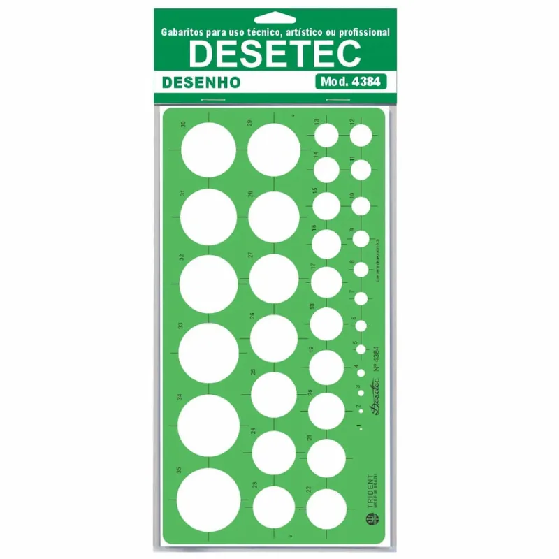 Gabarito Desetec 4384-circulografo