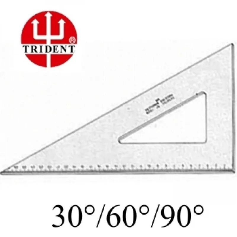 Esquadro Trident Com Escala 60º 1621 21cm