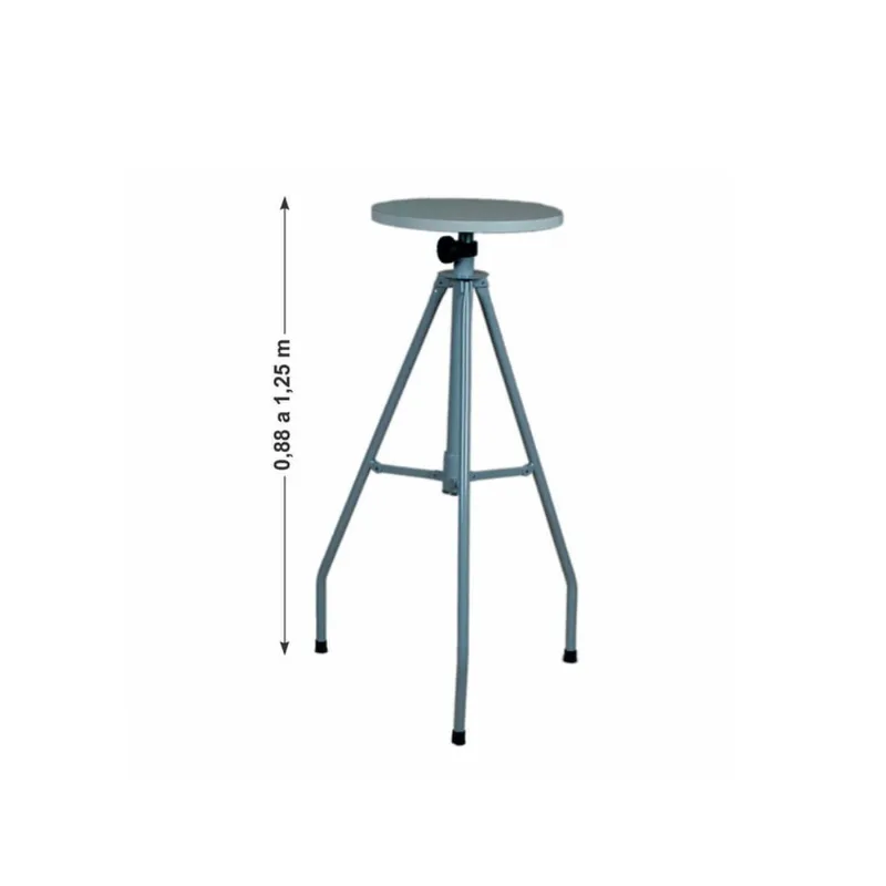 Base Alta Trident para Modelagem e Pintura Cerâmica com Pés Emborrachados - 12810