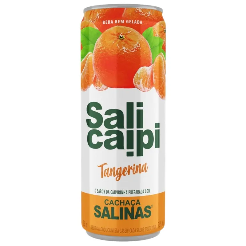 Bebida Mista Tangerina Salicaipi Salinas Lata 355ml