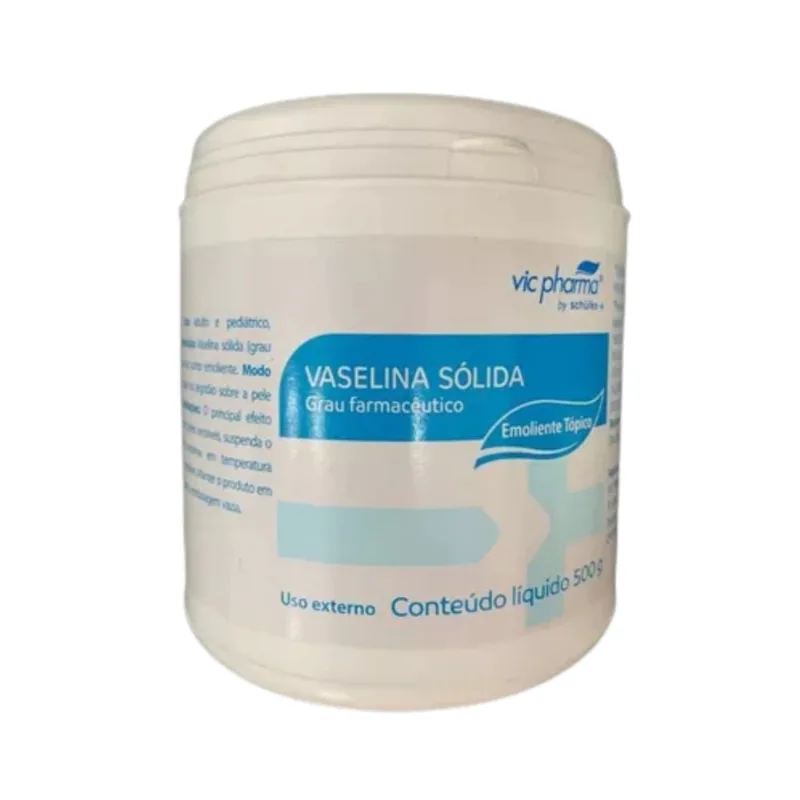 Vaselina Sólida Grau Farmacêutico 500g