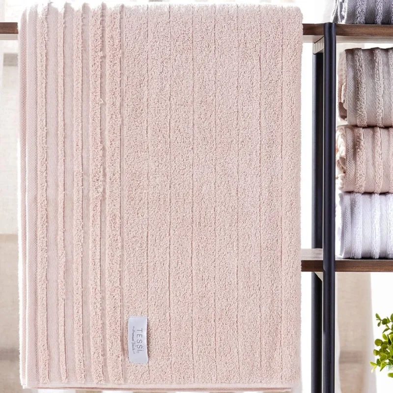 Toalha De Rosto Glamour 100% Algodão 450g/m² 50x80cm Champagne