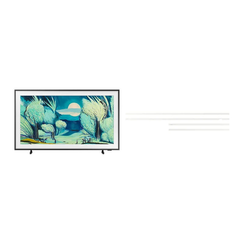 Vision AI TV 43" The Frame 4K LS03F 2025 + Moldura para Smart TV 43" The Frame cor branco Combo