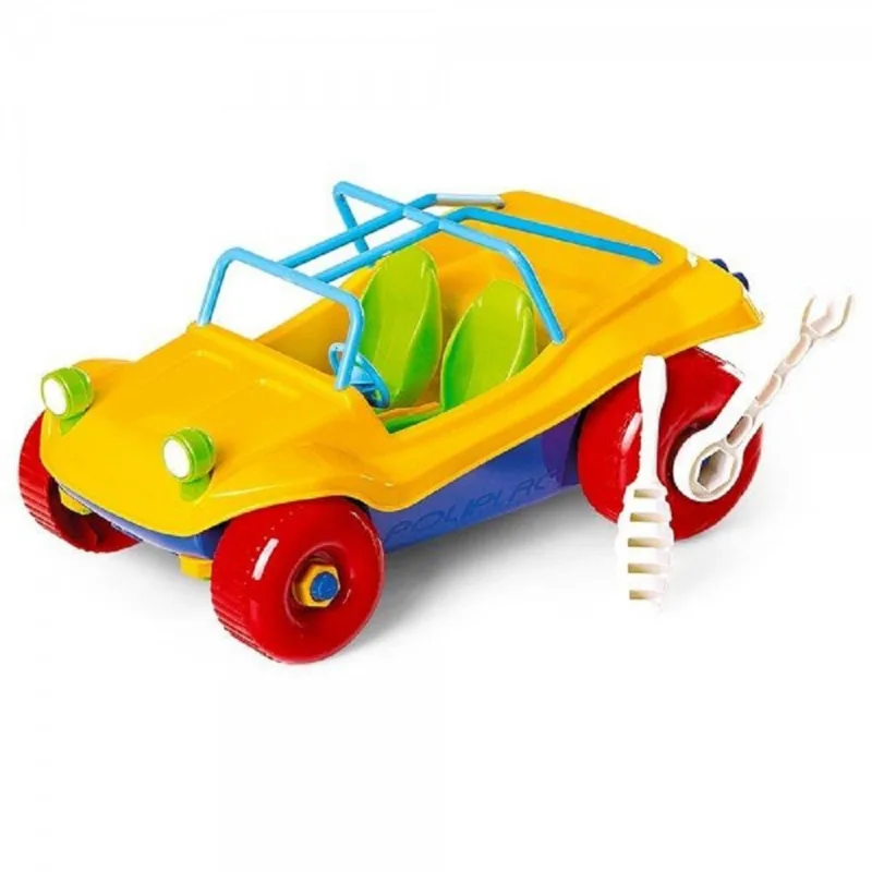 Brinquedo carrinho Buggy didático - Poliplac