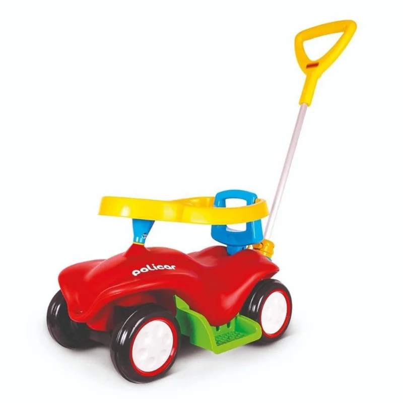 Carrinho De Passeio Para Bebê Empurrador E Proteção Policar