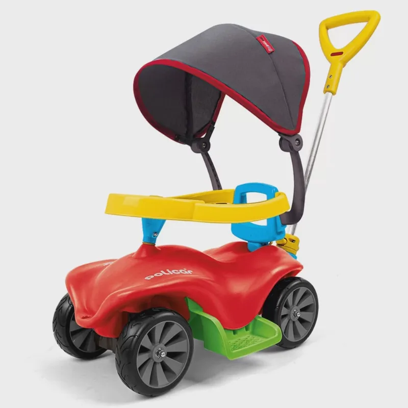 Carrinho De Passeio Policar Soft Vermelho - Poliplac - POLIPLAC