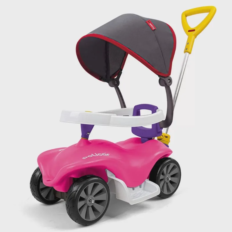 Carrinho De Passeio Policar Soft - Poliplac Rosa