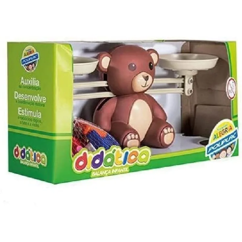 Brinquedo Balança Infantil Didática - Poliplac