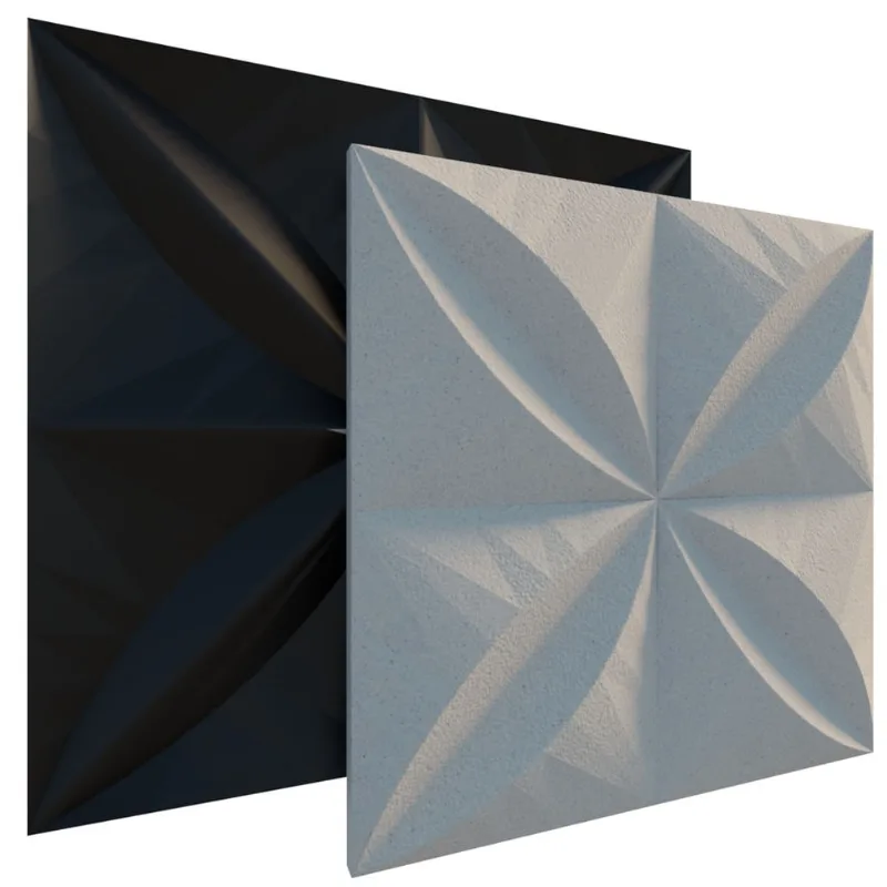 Kit com 5 Moldes Para Gesso Diversas Formas 29x29